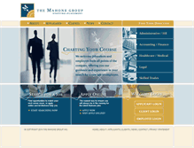 Tablet Screenshot of mahonegroup.com